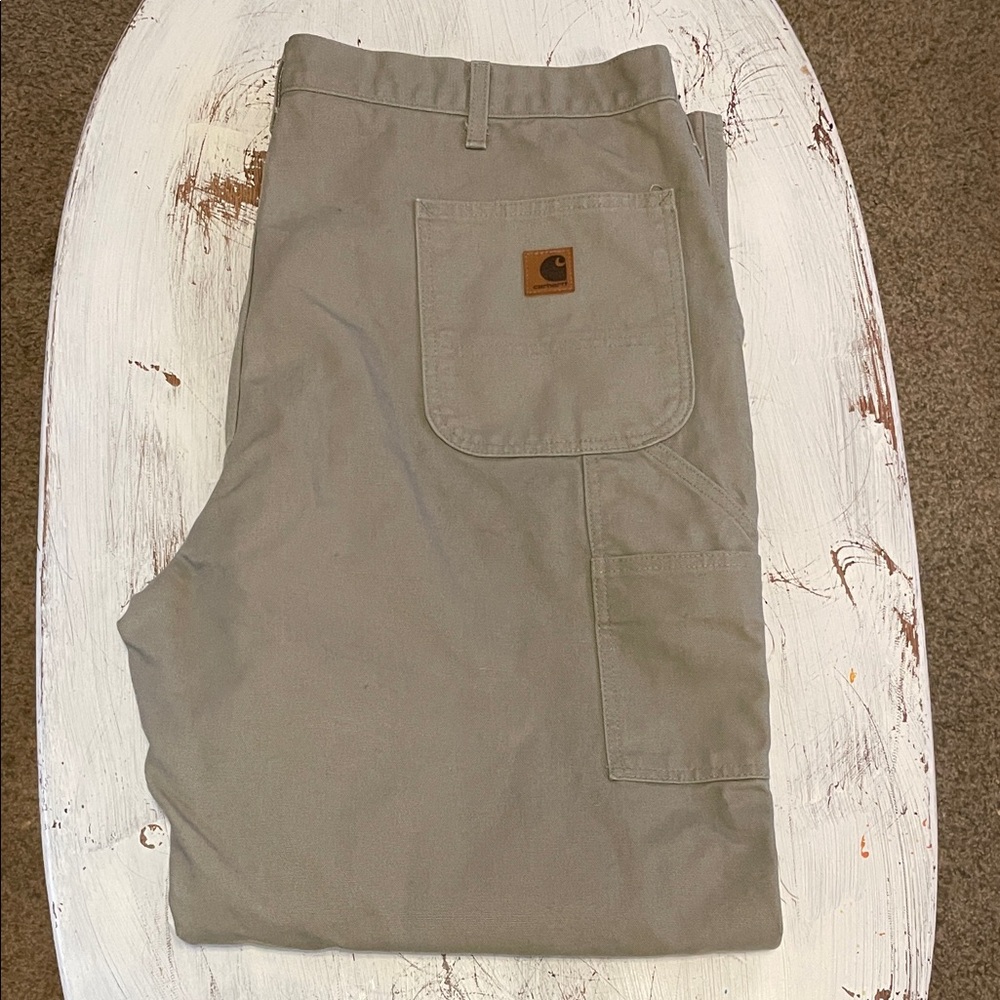 Carhartt Men's Tan Cargo Pants 42 x 32